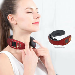 3 Heads Smart Electric Neck And Back Pulse Massager (1 Pc) - Superior eMart