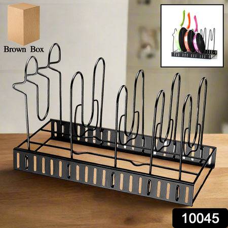 Multipurpose Pan  Pot Organizer Rack (1 Pc) - Superior eMart