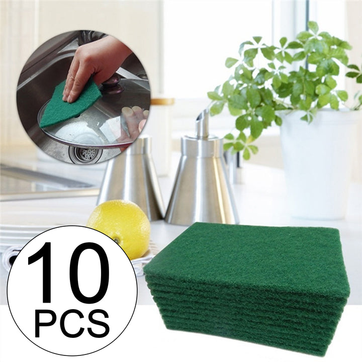 Superior eMart 10 PCS Scrub Sponge Cleaning Pads