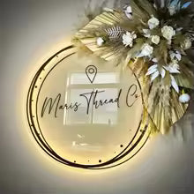 Custom Neon LED Logo – 3D Business Decor Sign