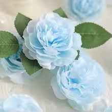 Artificial Blue Peony Flowers – Home Decor