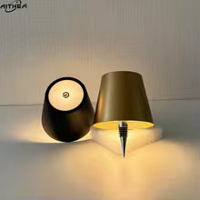 Wireless LED Wine Bottle Lamp – Rechargeable Decor Touch Light
