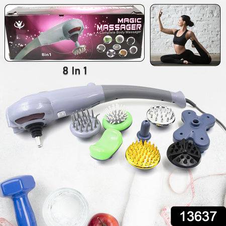 Electric 8 In 1 Full Body Massager Magic Massager (1 Set) - Superior eMart