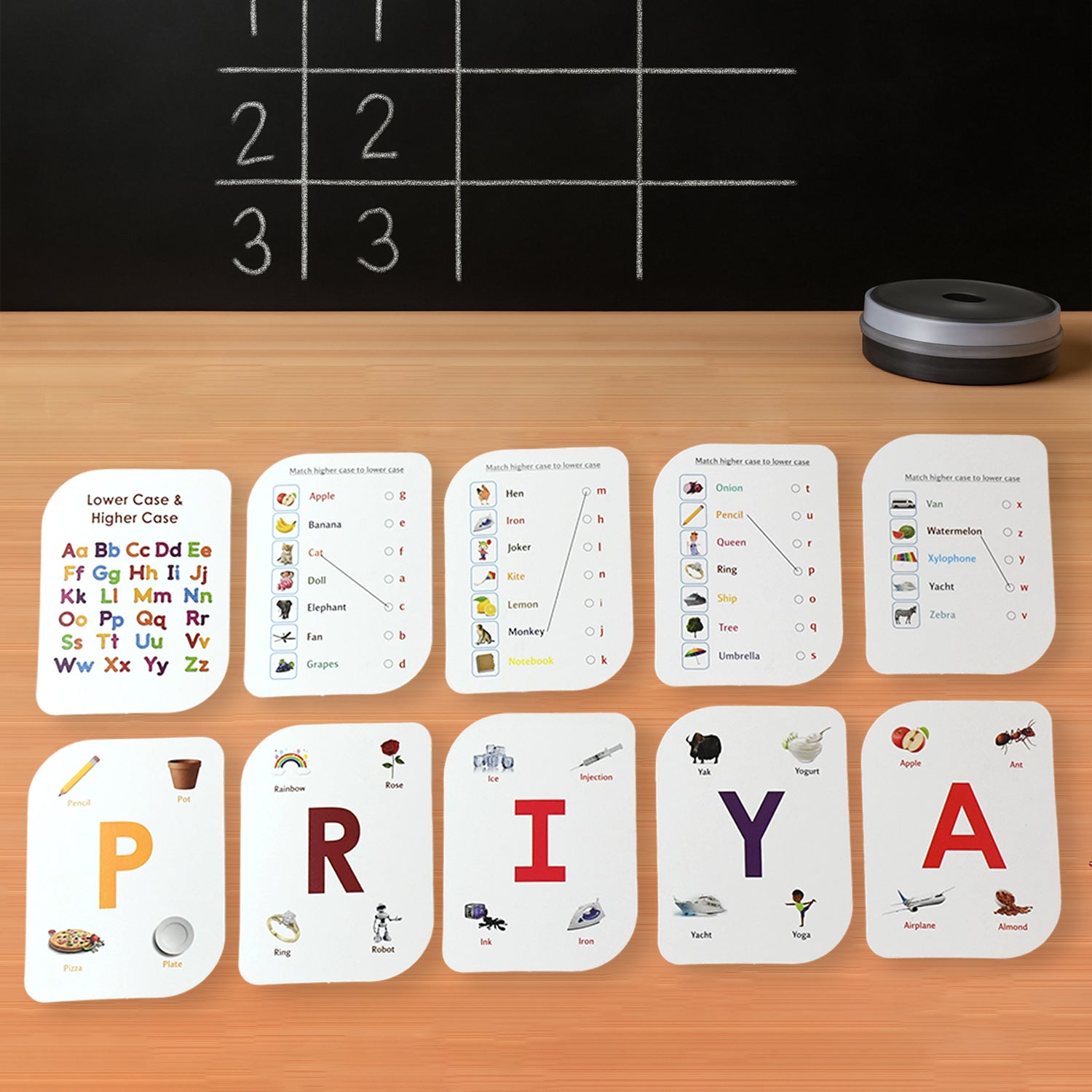 32-piece Alphabet Flash Cards Set