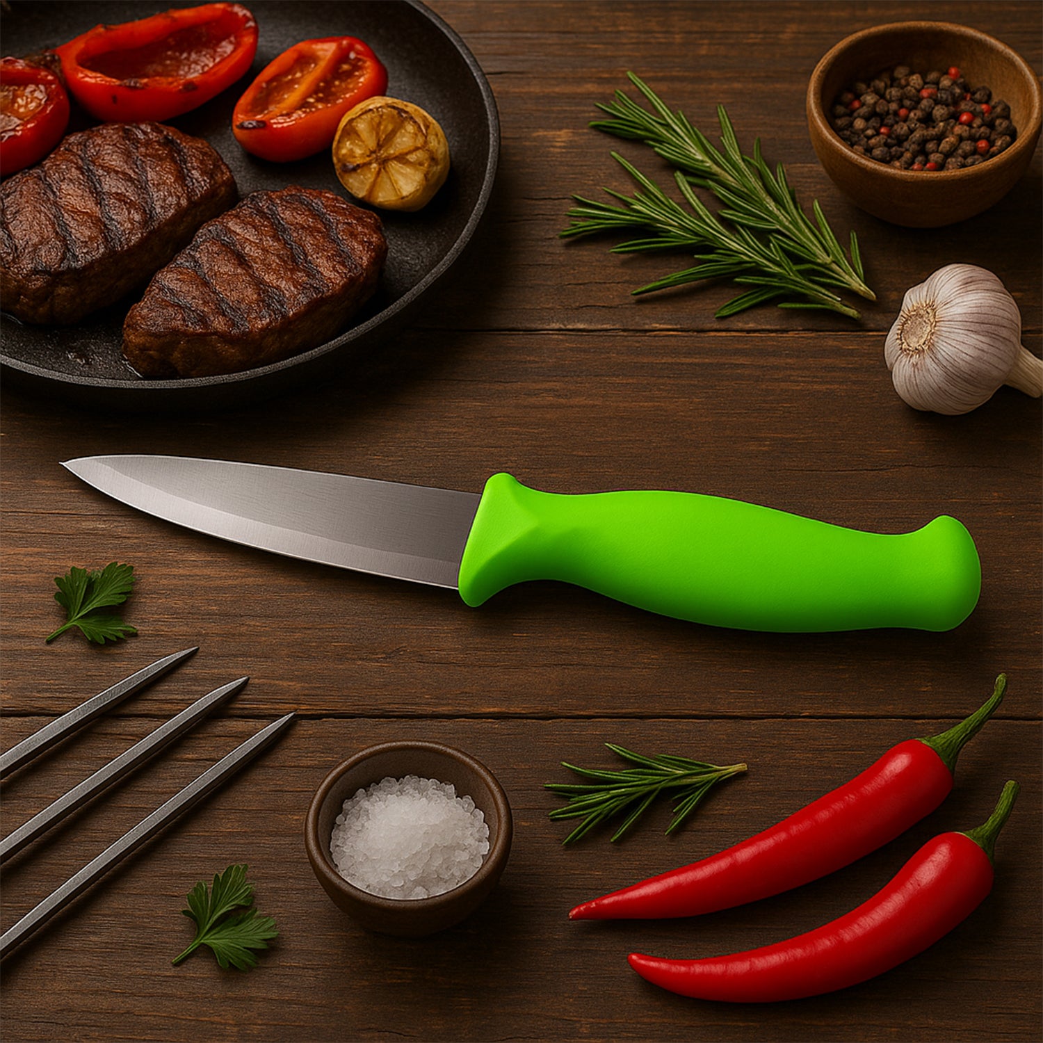 Multipurpose Stainless Steel Kitchen Knife (1 Pc)