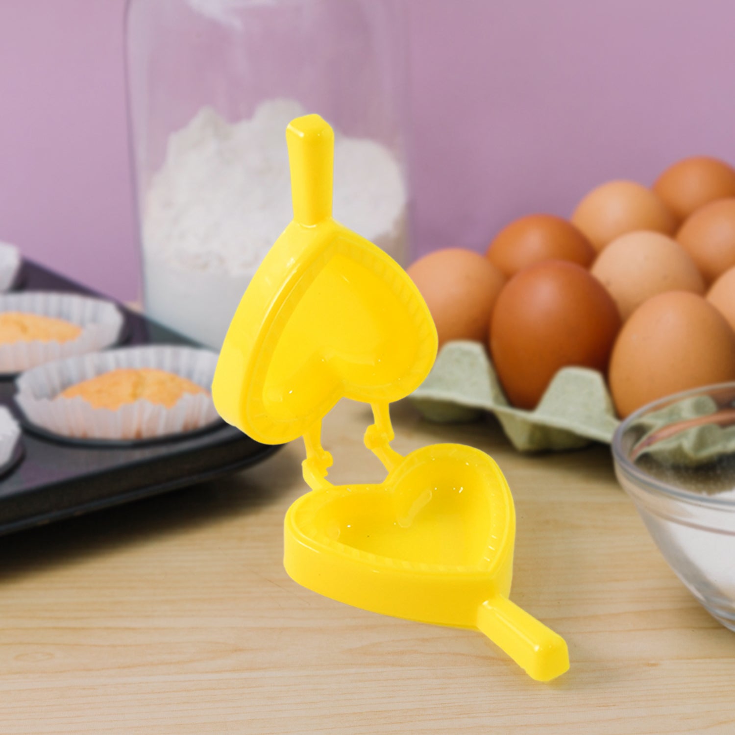 1 Pc Assorted Shape Snack Mould (Mix Design  1 Pc)