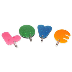 1121 Love Shape Self Adhesive Hooks - Superior eMart