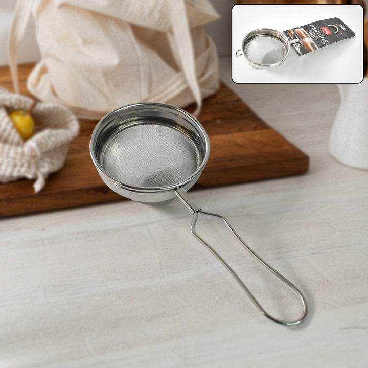 Superior eMart Stainless Steel Tea Strainer - Durable & Effective