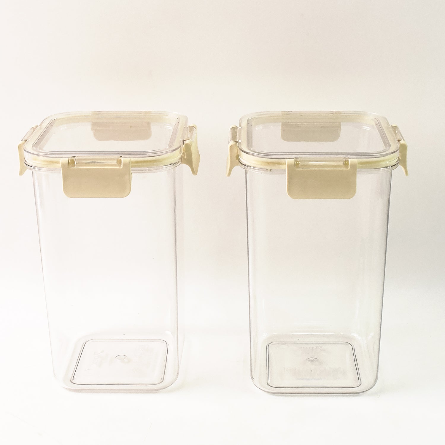 Press N Lock Airtight Kitchen Storage Container Set (2pc1400ml)