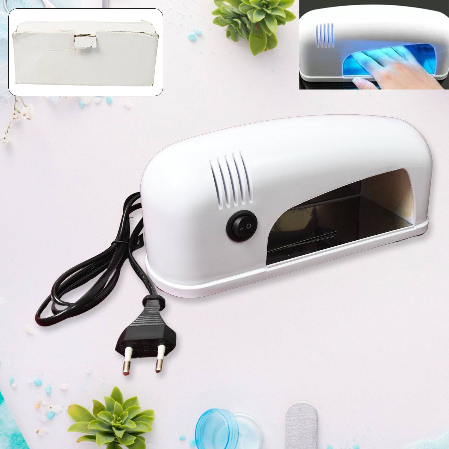 9w Led Uv Lamp Nail Dryer Gel Nail Lamp Nail Curing Lamp (1 Pc) - Superior eMart