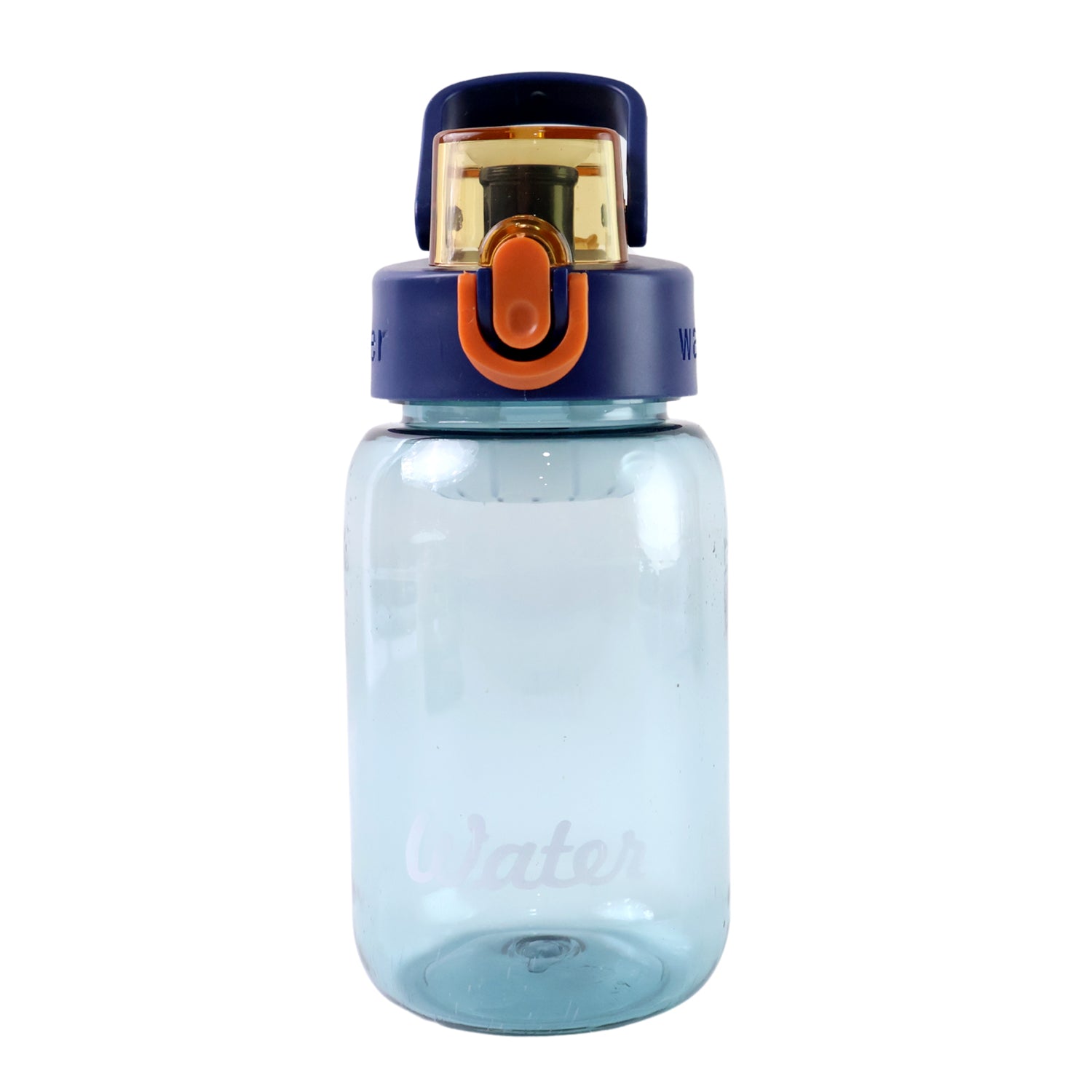 Blue Leak-proof Flip Cap Lock Water Bottle (600ml Approx  1 Pc)