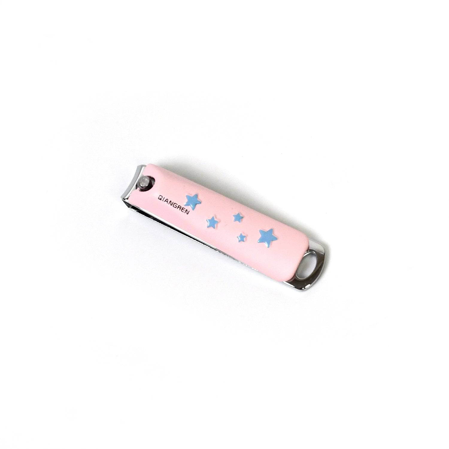 Cute Nail Clipper With Nail Catcher Nail File - Stainless Steel (1 Pc) - Superior eMart