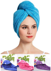 1408 Quick Turban Hair-drying Absorbent Microfiber Toweldry Shower Caps - Superior eMart