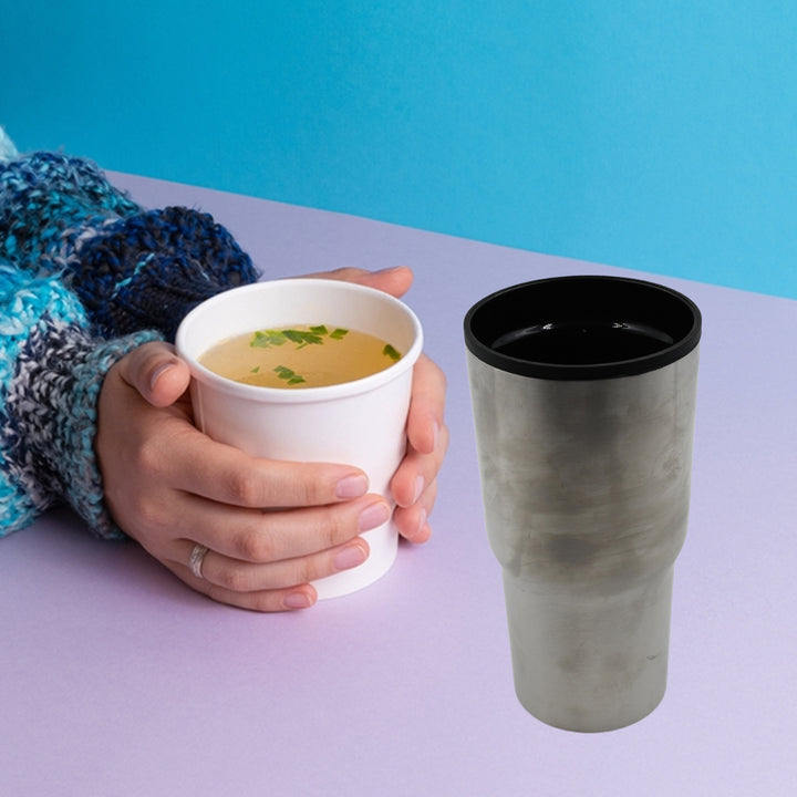 Vacuum Glass | Insulated Glass | Coffee Cups | Double Walled Travel Mug | Car Coffee Mug 1 Pc