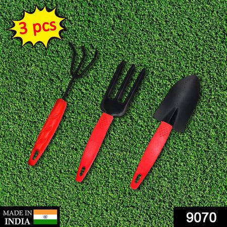 9070 3pcs Small Sized Hand Cultivator Small Trowel Garden Fork - Superior eMart