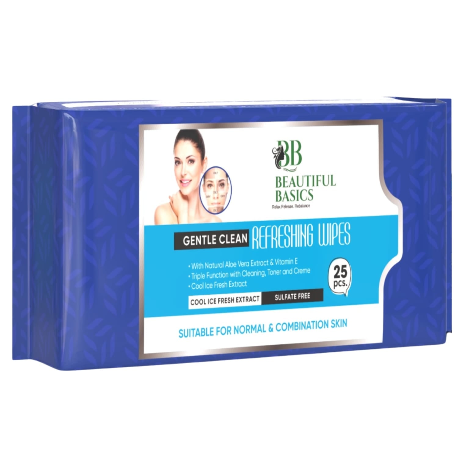 Refreshing Wet Wipes for Face | Facial Cleansing | Refreshing & Skin Hydration|  - 0977_normal_skin_face_wipes