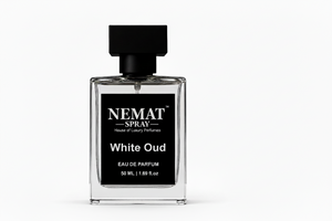 Nemat Spray Heaven Vibes Eau de Parfum bottle on a white background