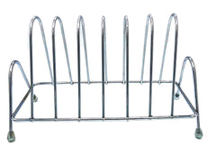 Square plate rack holder for kitchen storage