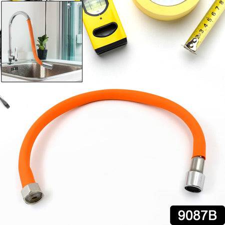 9087b Flexible Water Tap Extender Universal Foaming Extension Tube (46cm) - Superior eMart