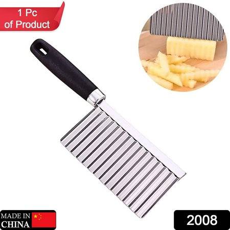 2007 Stainless Steel Vegetable Salad Chopping Knife Crinkle Cutters - Superior eMart