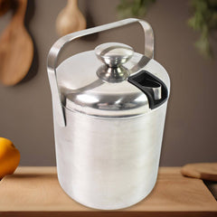 Stainless Steel Ice Buckets With Lid (1.3 Liters Approx) - Superior eMart