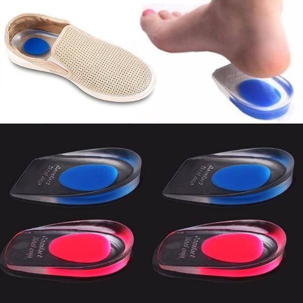 1413 Gel Heel Cups Silicon Heel Pad For Heel Ankle Pain - Superior eMart