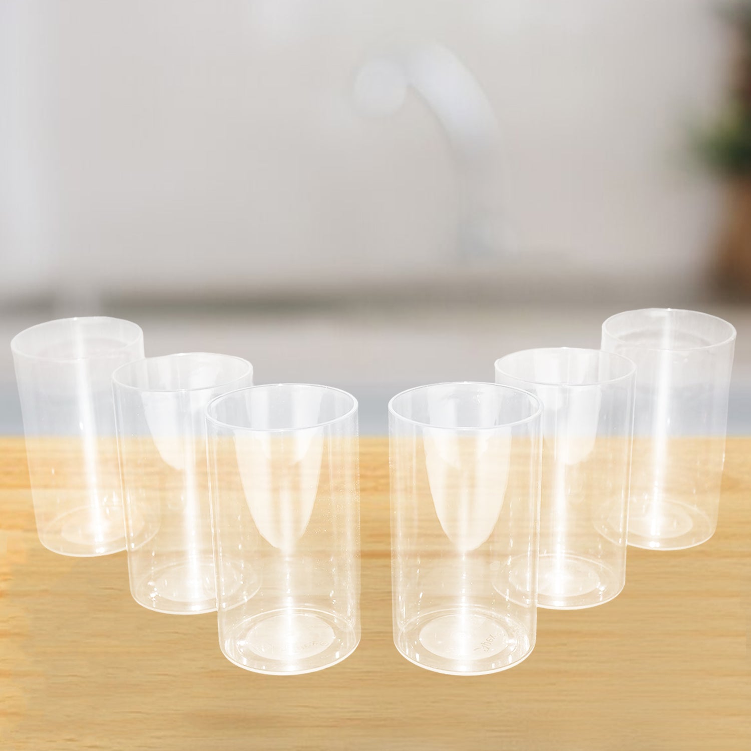 Everyday Glass Set 6 Pieces Lightweight Unbreakable