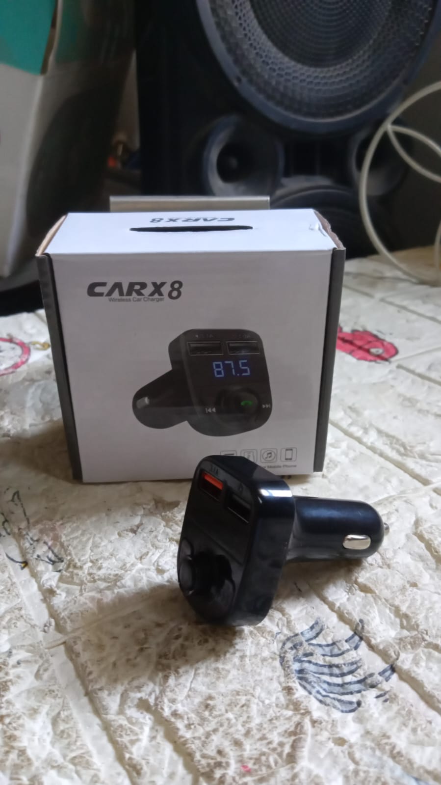 CAR-X8 Bluetooth FM Transmitter Kit for Hands-Free Call Receiver / Music Player  - 8533_car_mp3_wireless_bluetooth