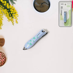 Cute Nail Clipper With Nail Catcher Nail File - Stainless Steel (1 Pc) - Superior eMart