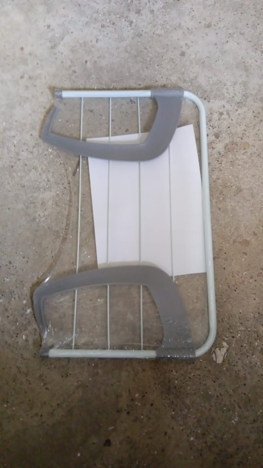 Metal Steel Folding Drying Rack for Clothes Balcony Laundry Hanger for Small Clo - 0333_folding_clothes_drying_rack