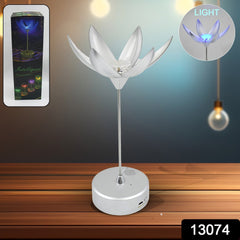 Lotus Flower Lamp with Music, Touch Open and Close, USB Rechargeable (1 Pc / Onl - 13074_lotus_flower_lamp_with_music