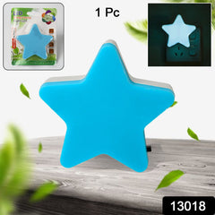 Night Light Comes with 3D Illusion Design Suitable for Drawing Room, Lobby, Ener - 13018_led_star_night_light_1pc