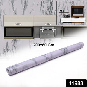 Superior eMart adhesive kitchen wallpaper roll with marble design 200x60 cm for home and kitchen walls