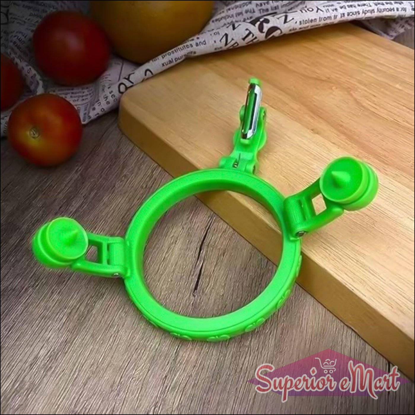 Adjustable Apple Peeler Cutter With Holder Ring - Superior eMart