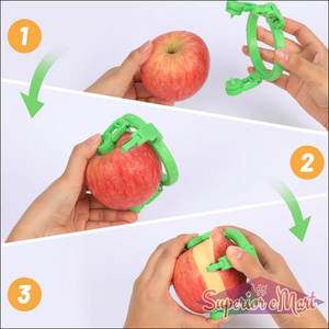 Adjustable Apple Peeler Cutter With Holder Ring - Superior eMart