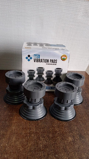 Set of Anti Vibration Pads for appliances, ideal for adjustable appliance stand feet use in home and kitchen