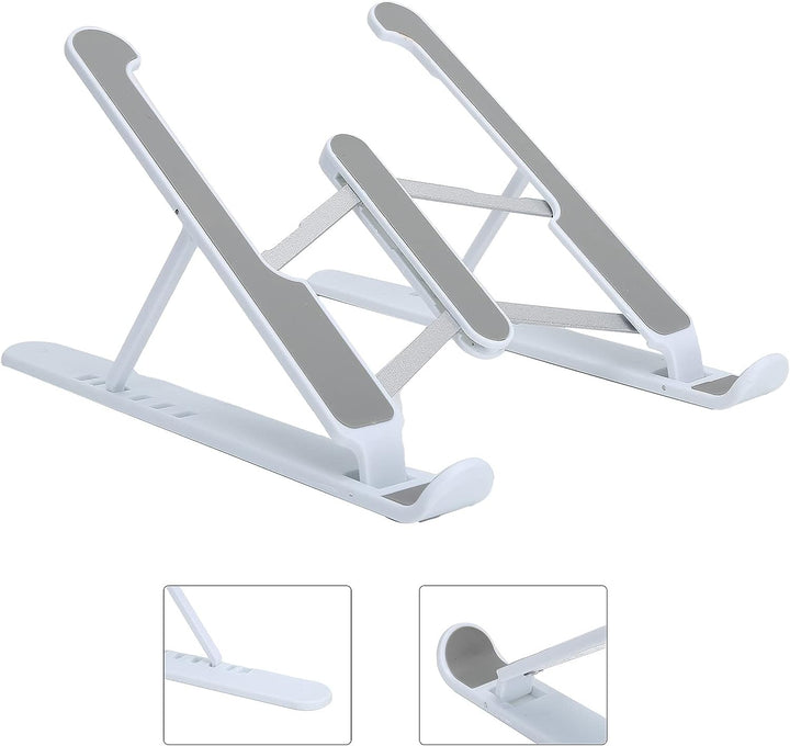 Superior eMart adjustable laptop stand with multiple height settings for ergonomic comfort