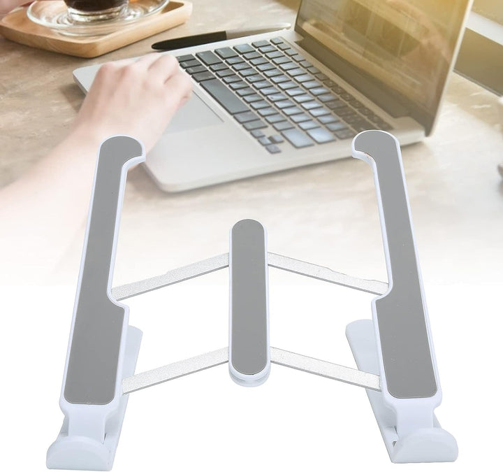 Superior eMart adjustable laptop stand designed for ergonomic workspace convenience