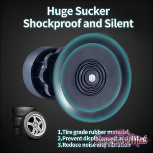 Adjustable appliance stand feet with huge sucker for shockproof, silent performance and tire grade rubber material