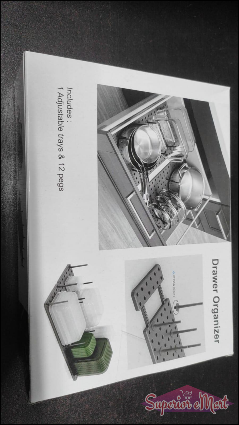 Adjustable Pegboard Dish Rack for Kitchen - Superior eMart