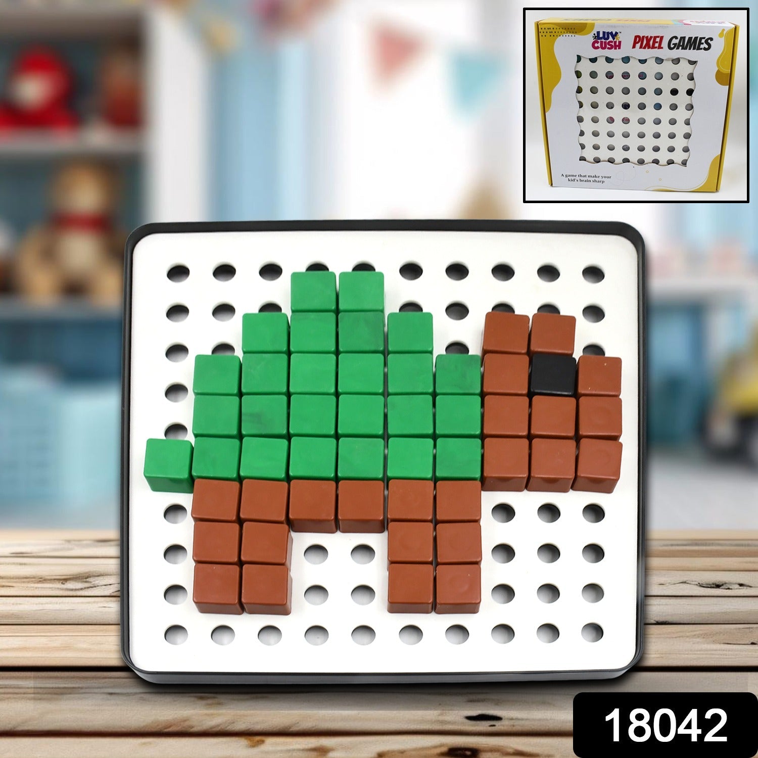 Pixel Cubes Toy for Children Early Education, Pixel Game Educational Board Games - 18042_pixel_cubes_puzzle_n_book