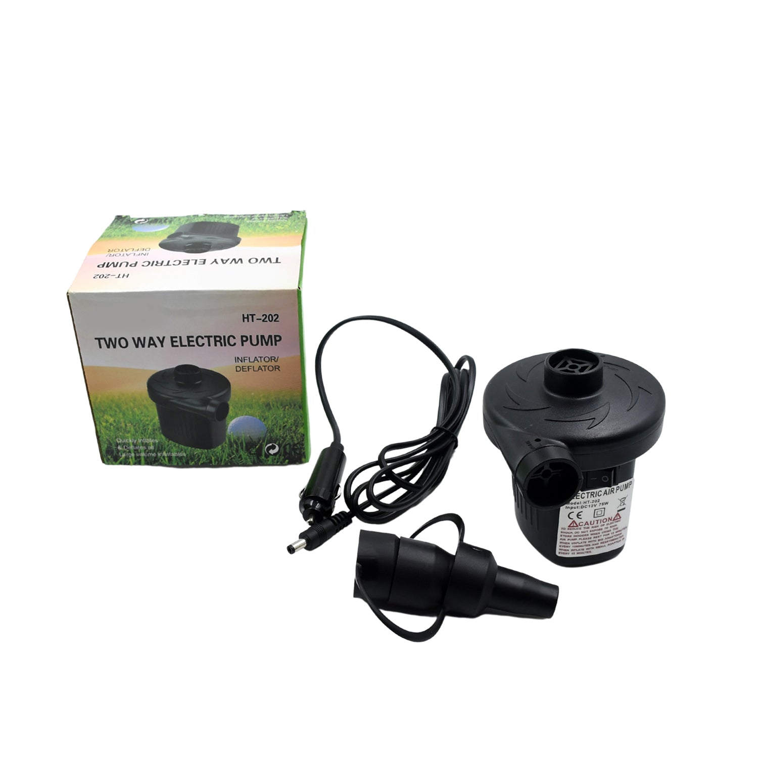 Superior eMart quick inflate deflate air pump with electric design for fast inflation and deflation