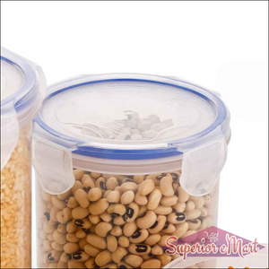 Airtight Food Storage Containers - 3 Pcs - Superior eMart