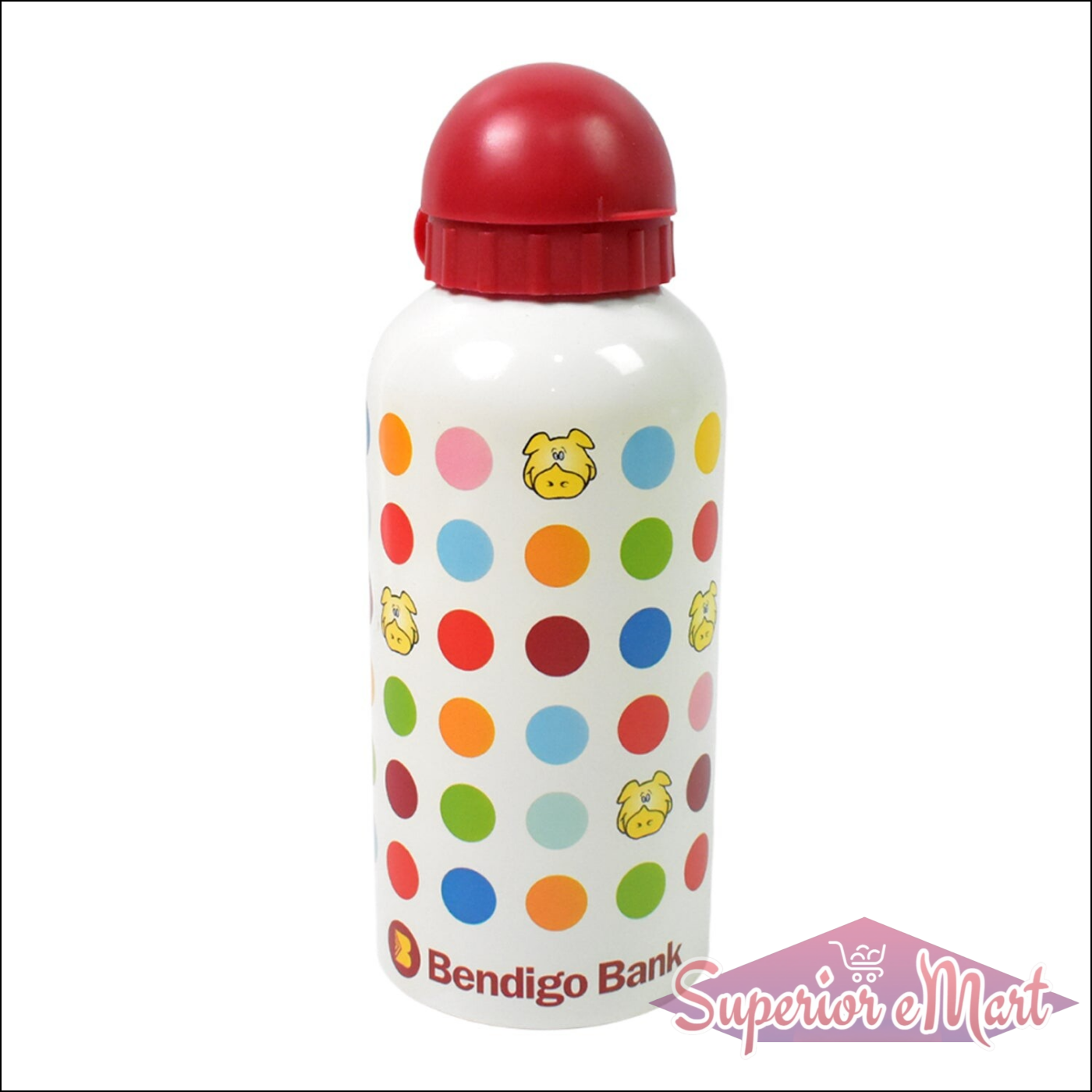 Aluminium Metal Sports Water Bottle 1 Pc 350 ml - Superior eMart
