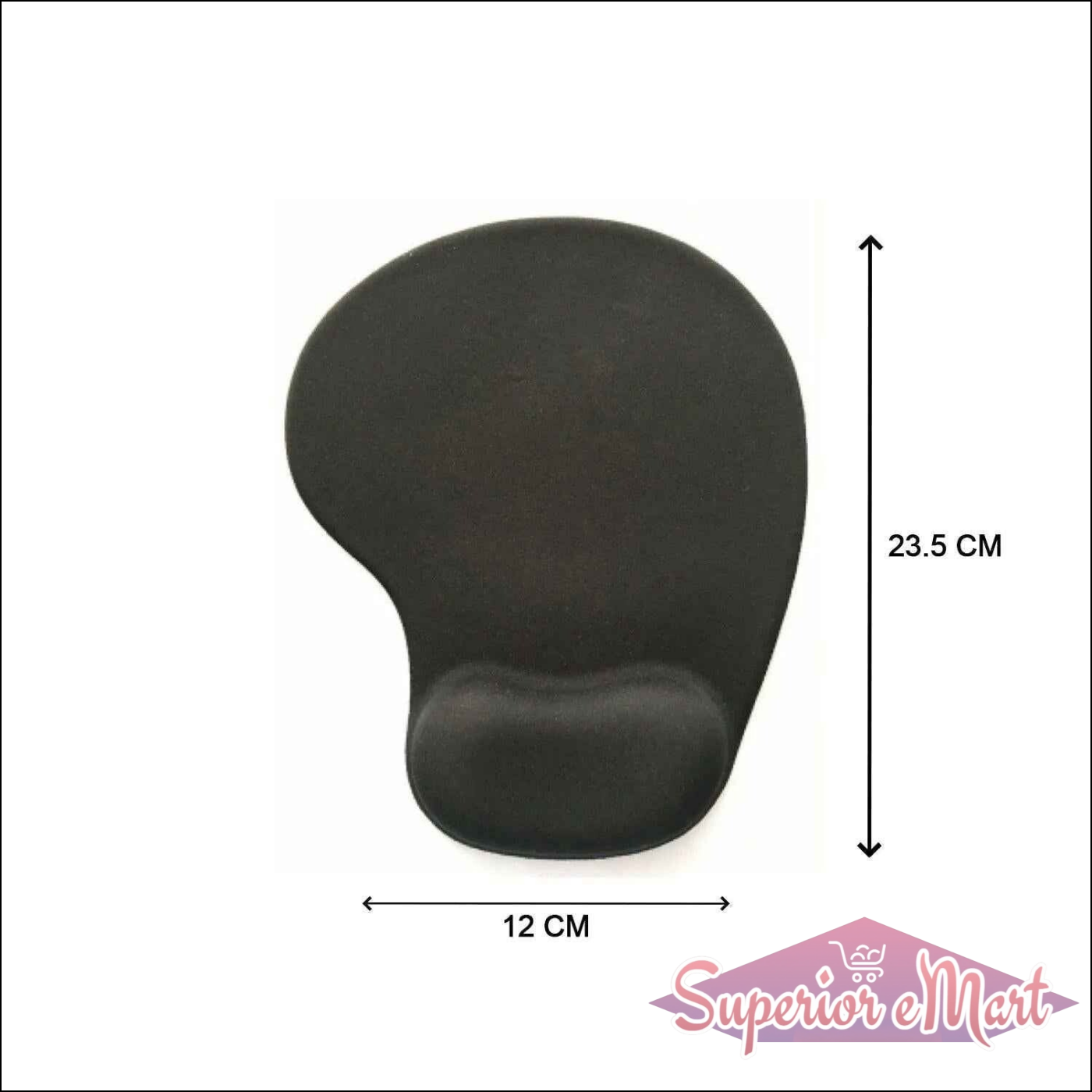 Anti-Slip Mouse Pad for PC with Wrist Support - Superior eMart