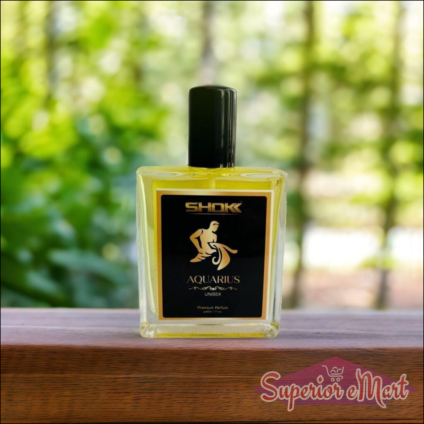 Aquarius Zodiac Unisex Perfume 50ml in elegant bottle with a sleek design for astrological fragrance lovers