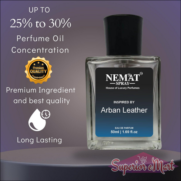 Ambre Nomad Luxury Inspired Perfume by Superior eMart in a 50ml bottle with high concentration and long-lasting fragrance