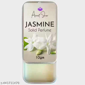 Jasmine solid perfume by Superior eMart in a sleek container for a fresh floral scent