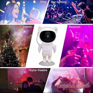 Astronaut Galaxy Projector Lamp - Superior eMart