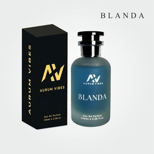 Blanda men's perfume 100ml in a stylish bottle with box, perfect for everyday use